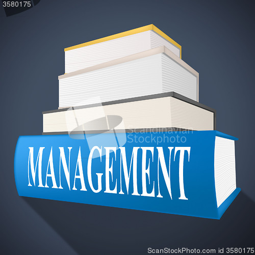 Image of Management Book Represents Bosses Company And Directorate