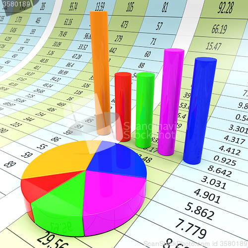 Image of Graph Report Indicates Diagram Charts And Analysis