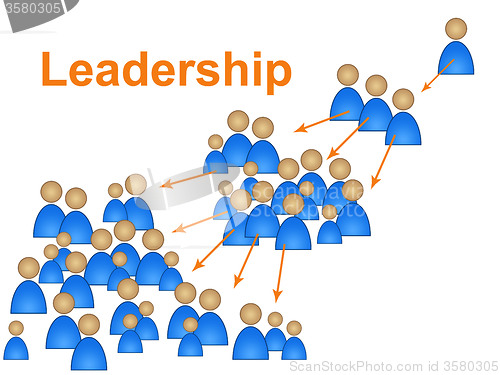 Image of Leadership Leader Shows Manage Authority And Directorate