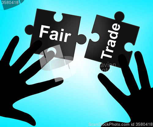 Image of Fair Trade Indicates Purchase Environment And Merchandise