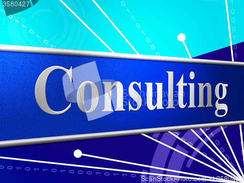 Image of Consult Consulting Means Seek Advice And Confer