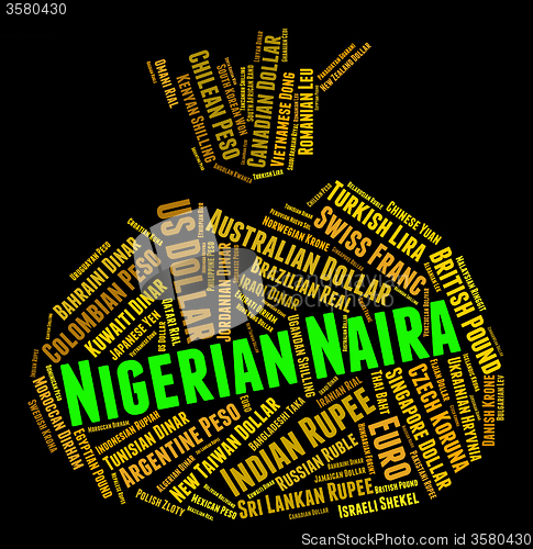 Image of Nigerian Naira Indicates Currency Exchange And Currencies
