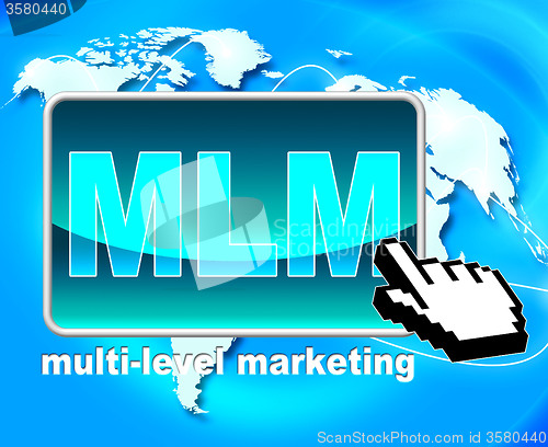 Image of Multi Level Marketing Represents Web Site And Www
