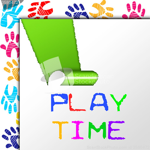 Image of Play Time Means Toddlers Fun And Kids