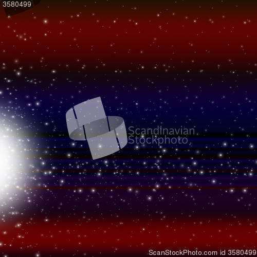 Image of Shooting Star Background Shows Celestial Body And Meteorite\r