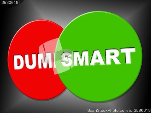 Image of Smart Sign Indicates Intellectual Capacity And Acumen