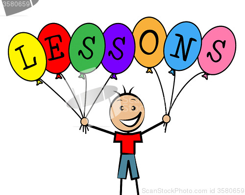 Image of Lessons Balloons Indicates Educating Learned And Childhood