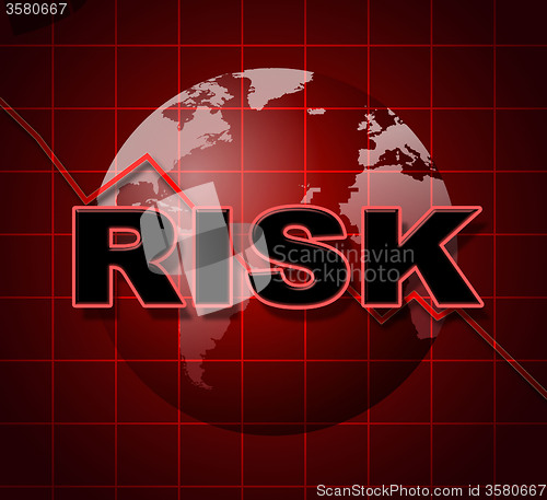 Image of Risk Graph Shows Infochart Beware And Risky