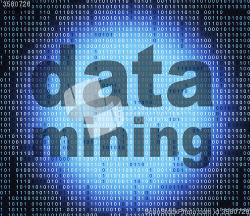 Image of Data Mining Represents Study Facts And Investigate