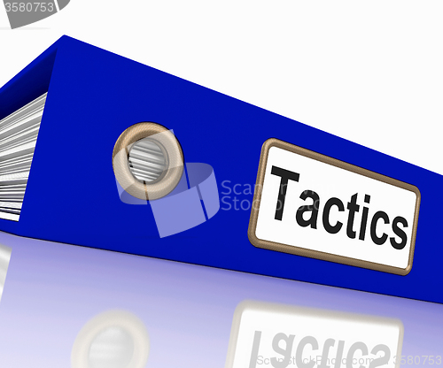 Image of Tactics File Indicates System Course And Techniques