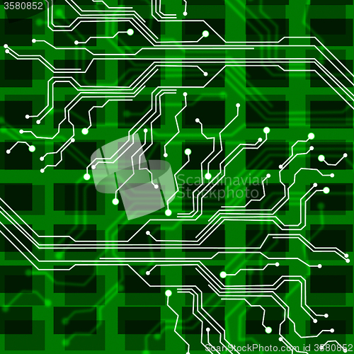 Image of Branching Out Background Shows Data Connections And Web\r