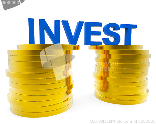 Image of Invest Money Indicates Finance Investor And Roi