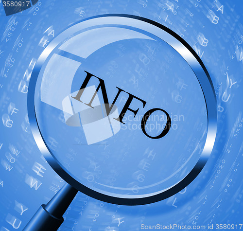 Image of Info Magnifier Means Faq Magnification And Information