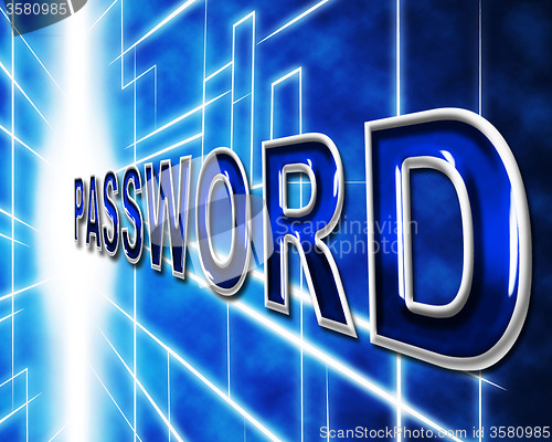 Image of Password Passwords Indicates Log In And Accessible