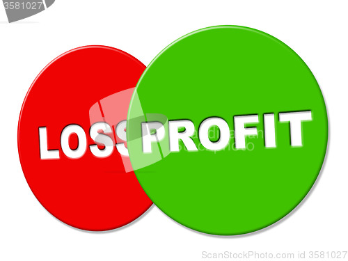 Image of Profit Sign Means Earning Lucrative And Earnings