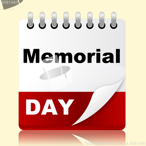 Image of Memorial Day Indicates America Patriotism And Appointment