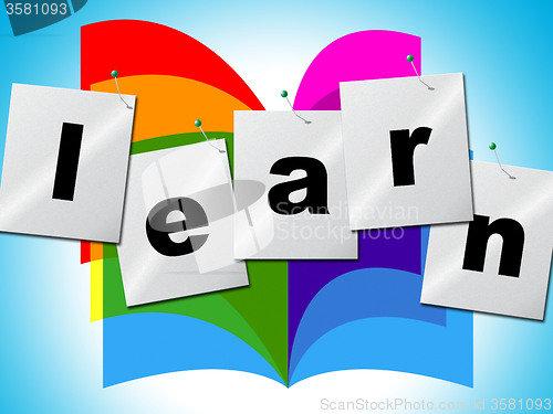 Image of Learn Education Means Learned Studying And Study