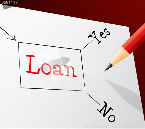 Image of Choice Loan Indicates Lend Fund And Decision