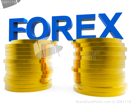 Image of Foreign Exchange Means Forex Trading And Currency