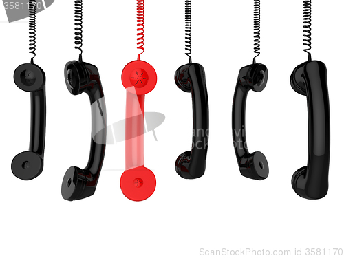 Image of Call Us Phone Represents Talking Debate And Conversation