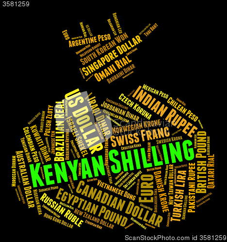 Image of Kenyan Shilling Represents Foreign Currency And Forex