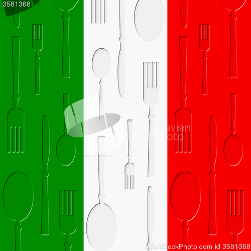 Image of Italian Food Shows Euro Culinary And Cafe