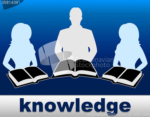 Image of Knowledge Books Indicates Proficiency Textbook And Expertness