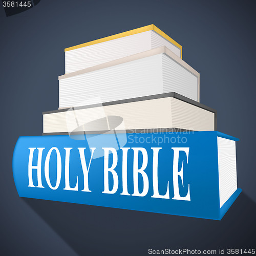 Image of Holy Bible Means New Testament And Believer