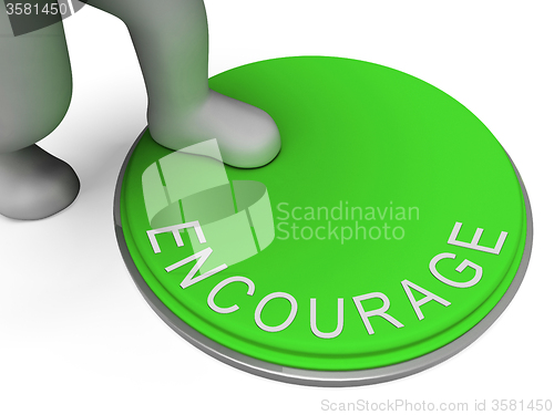 Image of Encourage Switch Indicates Motivate Encouraging And Boost