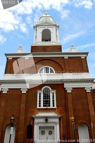 Image of Old Church in Boston