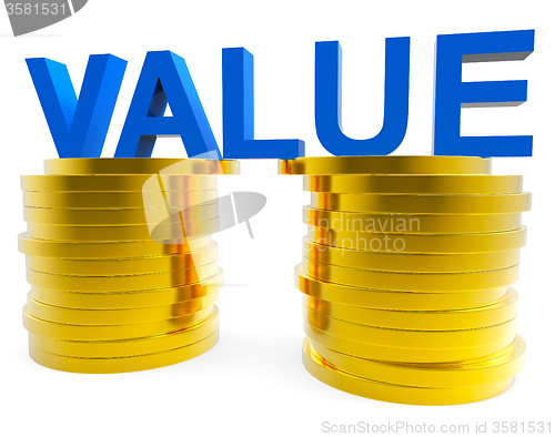 Image of Good Value Represents Prosperity Important And Financial