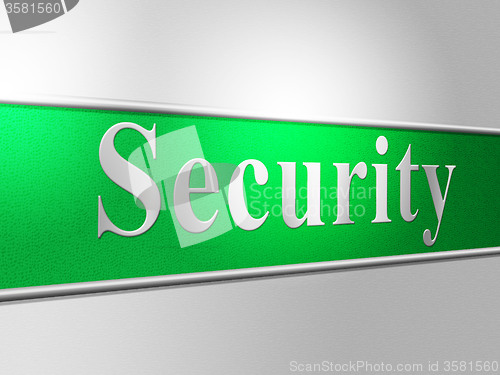 Image of Security Secure Represents Protect Encrypt And Protected