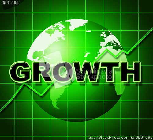 Image of Growth Graph Means Financial Expansion And Forecast