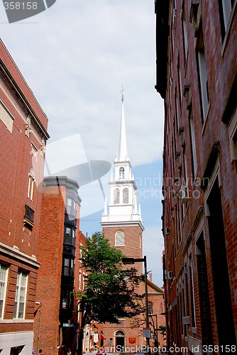 Image of Old North Church in Boston