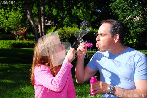 Image of Family summer bubbles