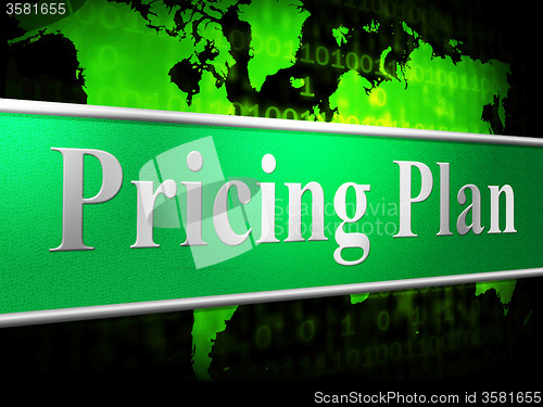 Image of Pricing Plan Means Proposal Procedure And Idea