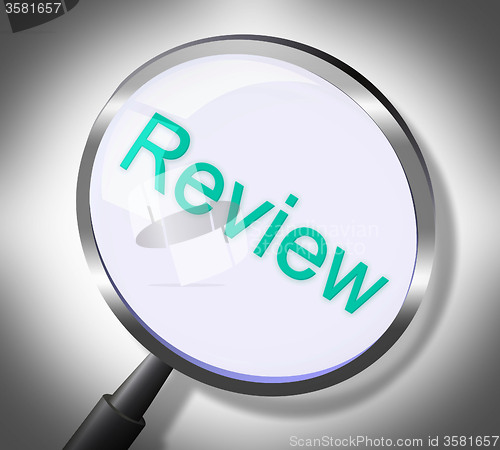 Image of Magnifier Review Indicates Searches Evaluate And Evaluation