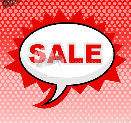 Image of Sale Sign Means Display Save And Promotional