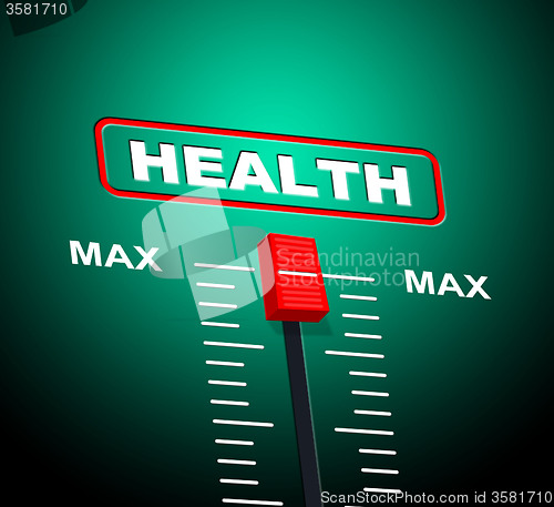 Image of Health Max Represents Upper Limit And Ceiling