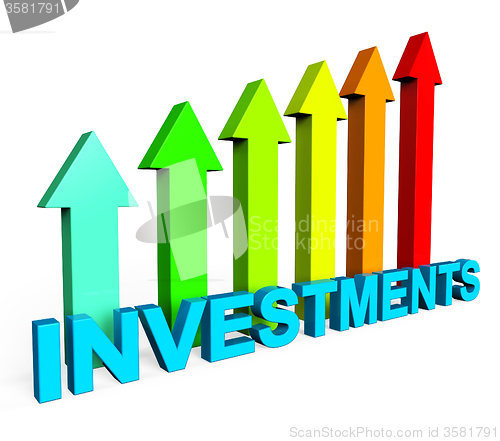 Image of Investment Increasing Means Financial Report And Document