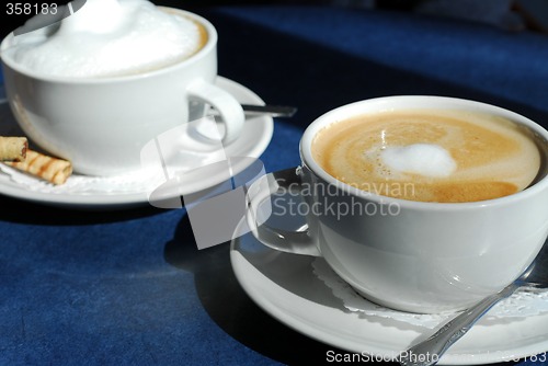 Image of Cappuccino and Latte