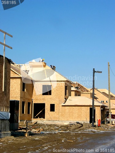 Image of New home construction