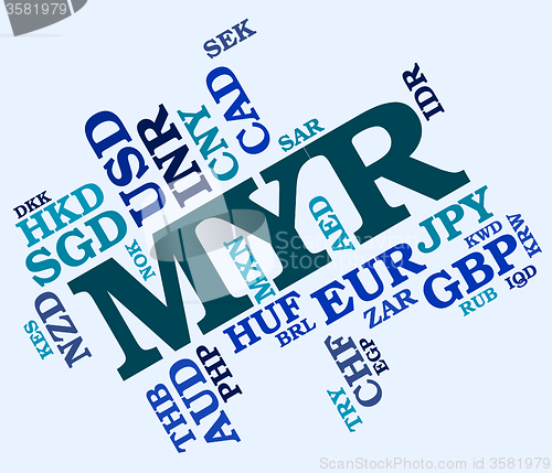 Image of Myr Currency Indicates Malaysia Ringgit And Fx