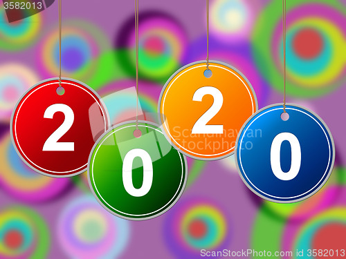 Image of New Year Shows Celebrations Twenty And Celebration