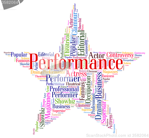 Image of Performance Star Means Theatrical Theaters And Entertainment