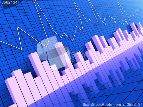 Image of Graph Report Represents Statistic Information And Statistical