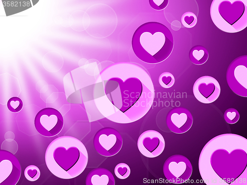 Image of Copyspace Background Represents Valentine Day And Affection