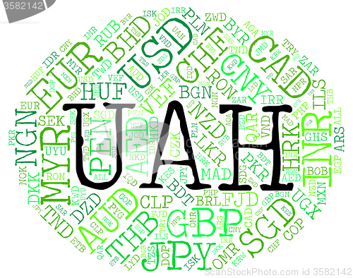 Image of Uah Currency Indicates Foreign Exchange And Currencies