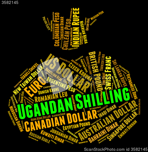 Image of Ugandan Shilling Shows Forex Trading And Foreign