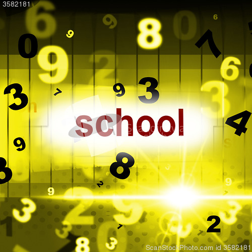 Image of Education School Indicates Development Studying And Educating
